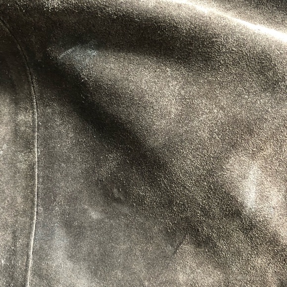 Ann Taylor suede leather mini skirt vintage - Picture 7 of 14